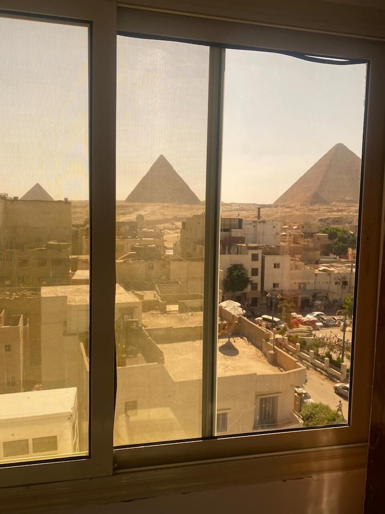 middle east pyramids view