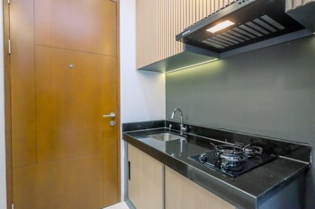 minimalist and comfy studio ciputra world 2 apartment