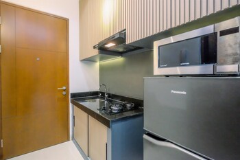 minimalist and comfy studio ciputra world 2 apartment