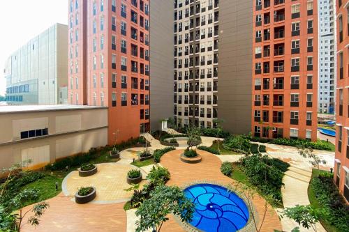 minimalist studio transpark juanda bekasi timur apartment