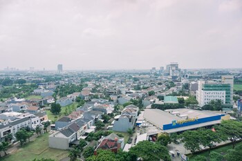 modern and comfy 1br at m town signature apartment