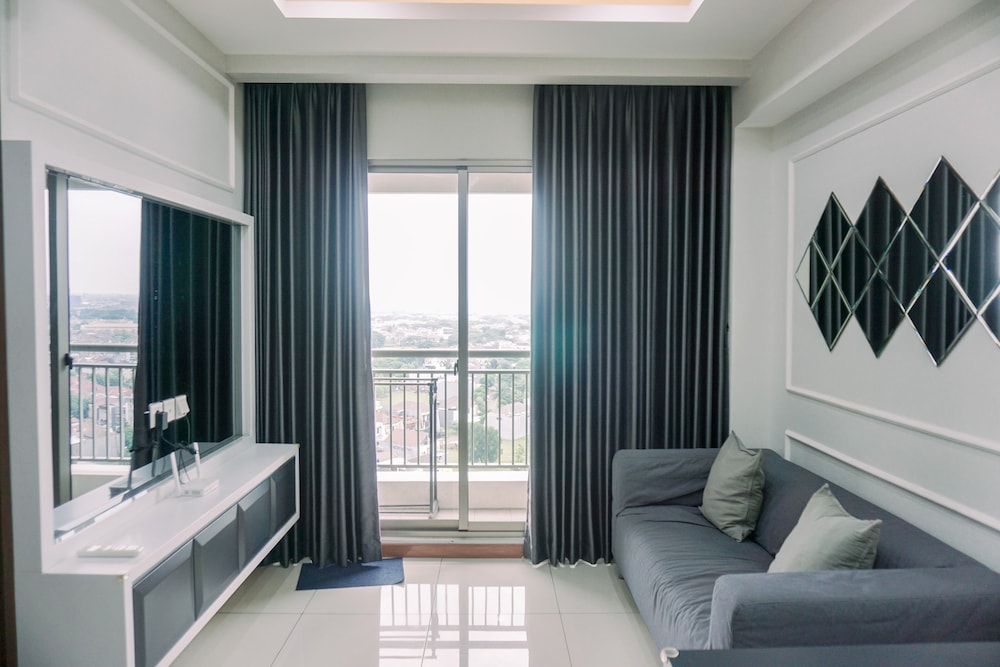 modern and comfy 1br at m town signature apartment