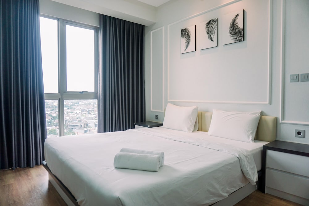 modern and comfy 1br at m town signature apartment