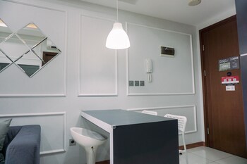 modern and comfy 1br at m town signature apartment