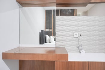 nice and comfort 1br at citralake suites apartment