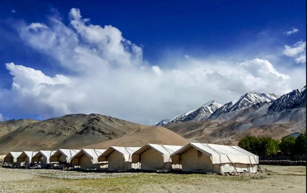 nirvana resort at pangong beach