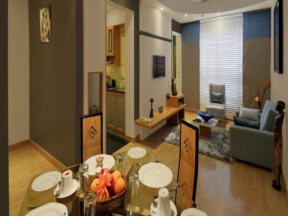 melange luxury service apartment