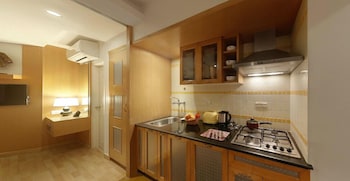 melange luxury service apartment