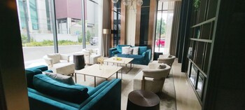 simple and clean 2br at grand sungkono lagoon apartment