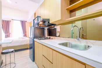 warm and cozy studio at tokyo riverside pik 2 apartment
