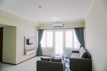 well furnished 2br grand palace kemayoran apartment