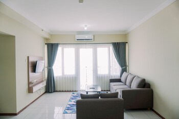 well furnished 2br grand palace kemayoran apartment
