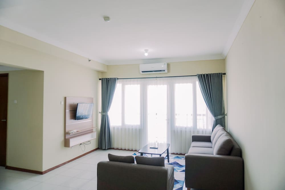 well furnished 2br grand palace kemayoran apartment