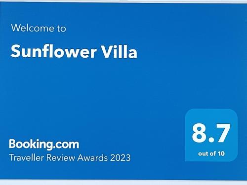 sunflower villa