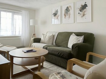 private guest house with en suite with workspace