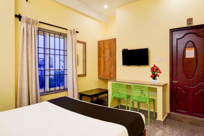 super townhouse white town near rock beach