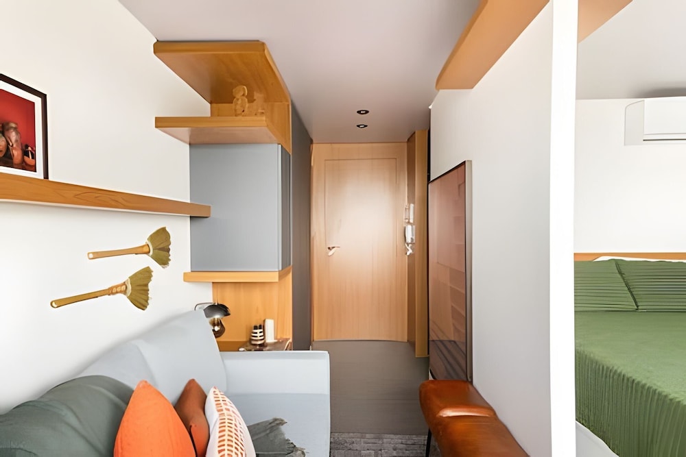 studio comfort ao lado do metro moema