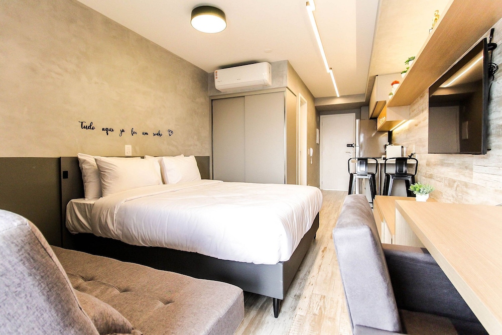 studio acolhedor no brooklin