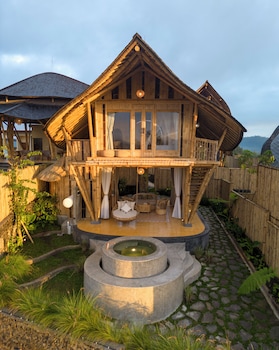 the dewi eco bamboo villa