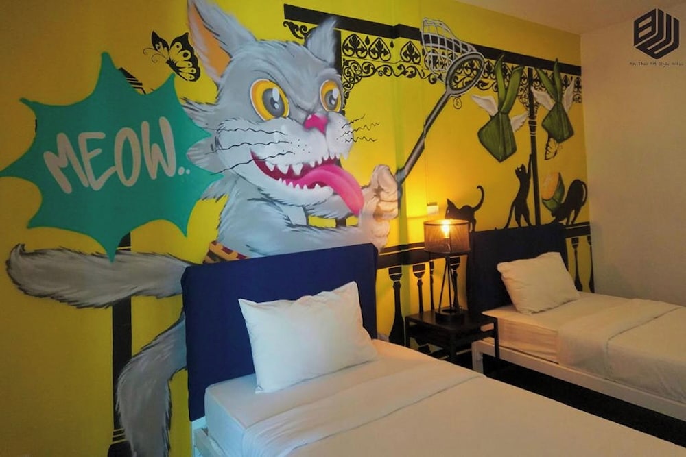 bw thai art style hotel