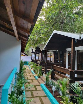 sand tent beach house