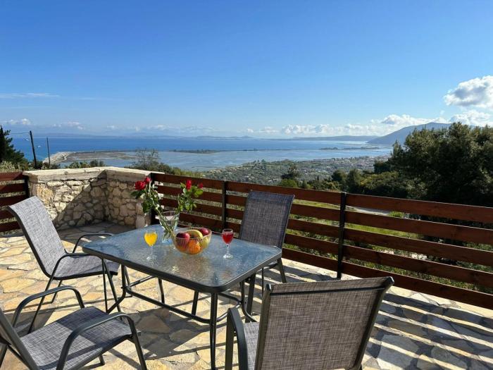 eris villa amazing view in lefkada