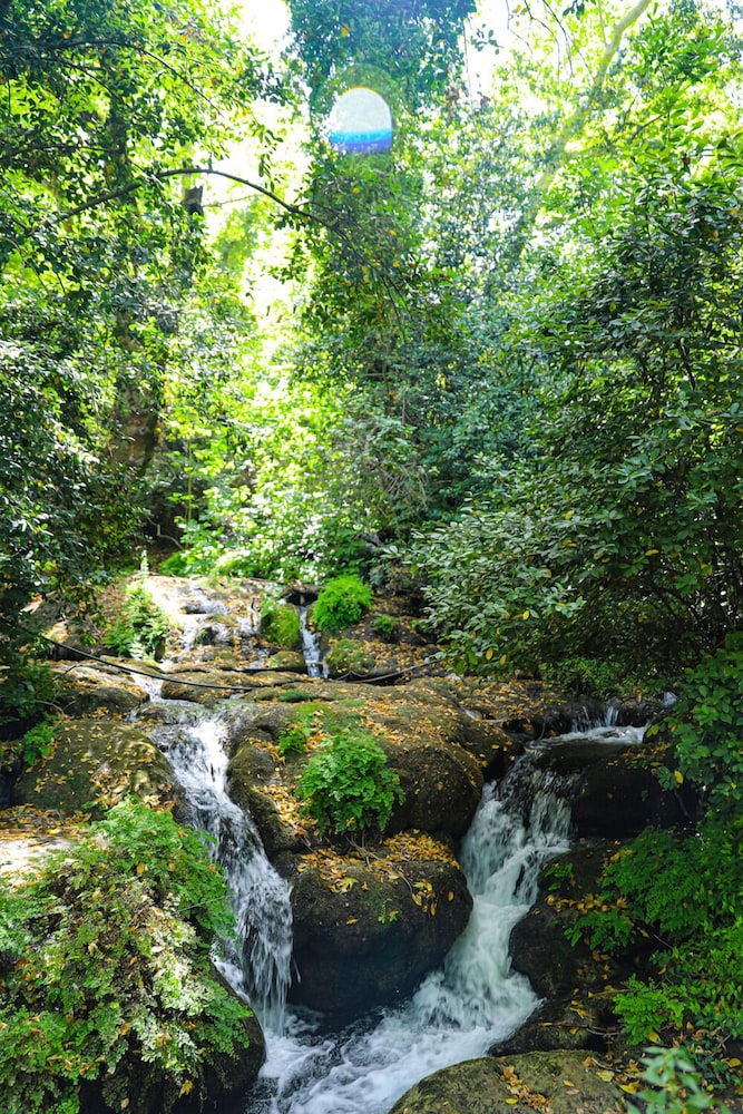 waterfall heaven house