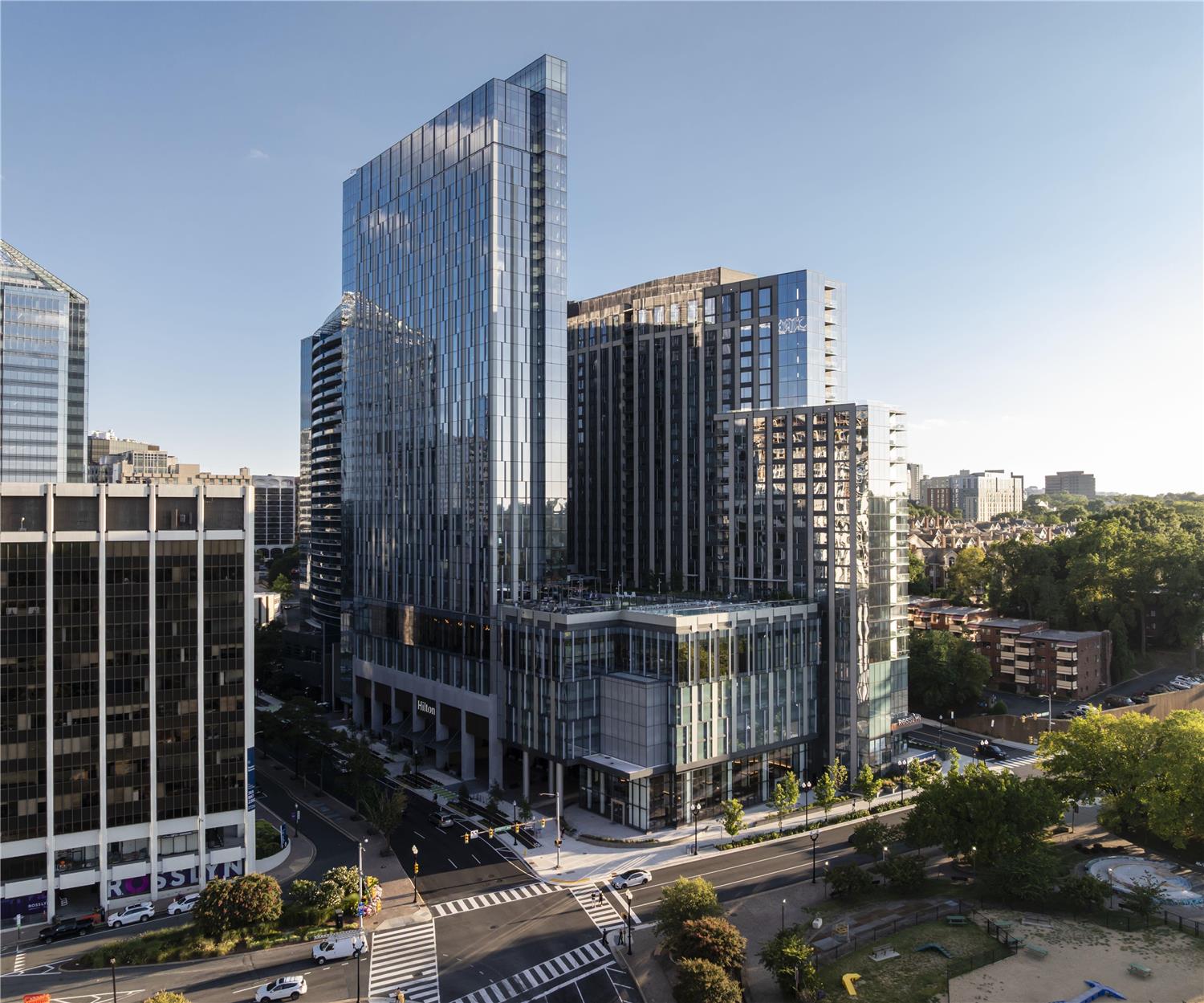 hilton arlington rosslyn the key