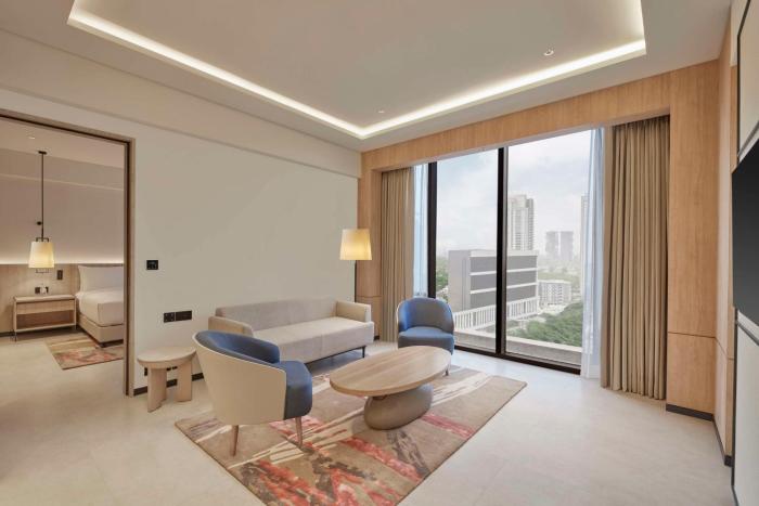 hilton gurugram baani city centre