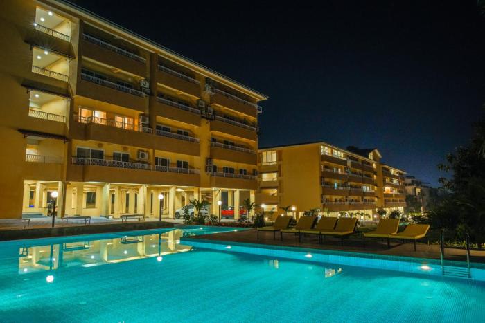 alaya stays 1 bhk with pool veera marina