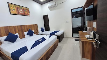 hotel rk residency near banke bihari mandir