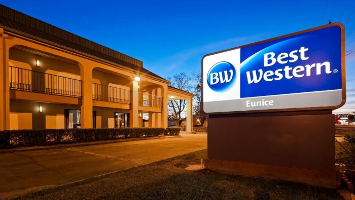 best western eunice