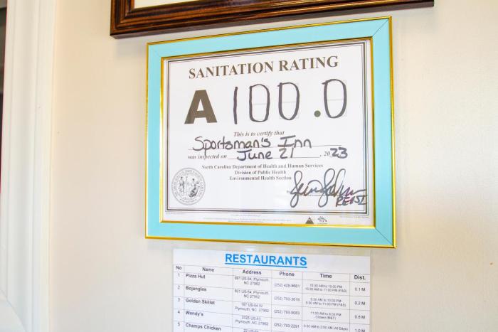 sportsmans inn plymouth 252 793 3095