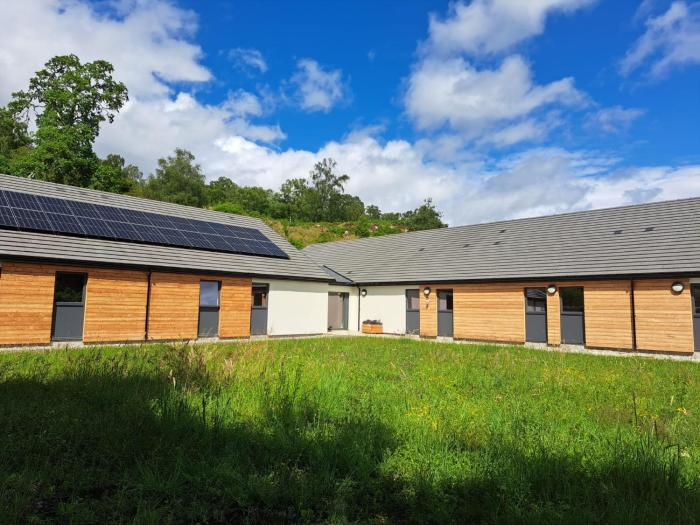 an spiris accommodation at dundreggan rewilding centre