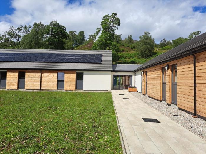 an spiris accommodation at dundreggan rewilding centre