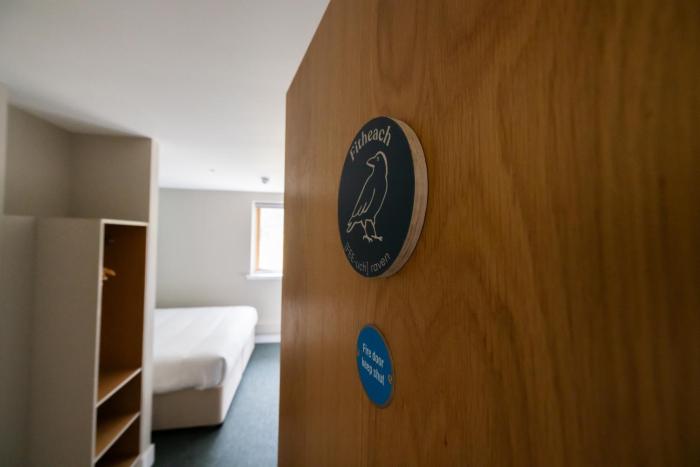 an spiris accommodation at dundreggan rewilding centre