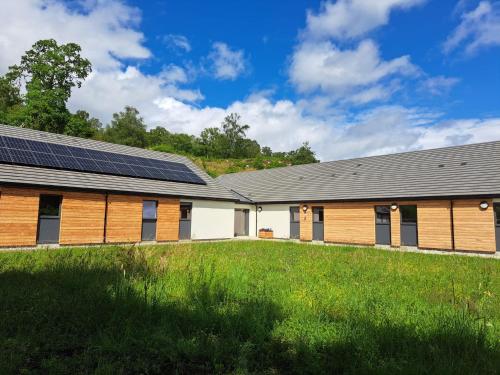 an spiris accommodation at dundreggan rewilding centre