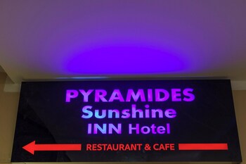 pyramids sunshine view