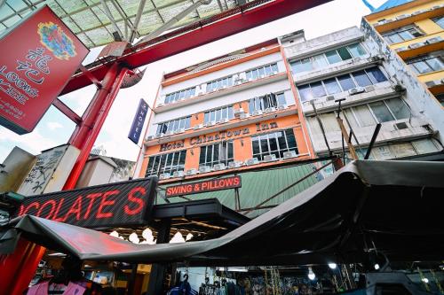swing and pillows chinatown kuala lumpur