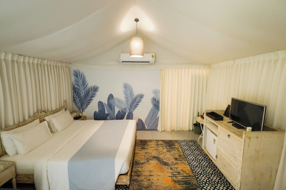 the fern seaside luxurious tent resort daman series by marriott