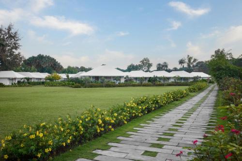 the fern seaside luxurious tent resort daman series by marriott