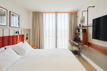 via sants hotel barcelona tapestry collection by hilton