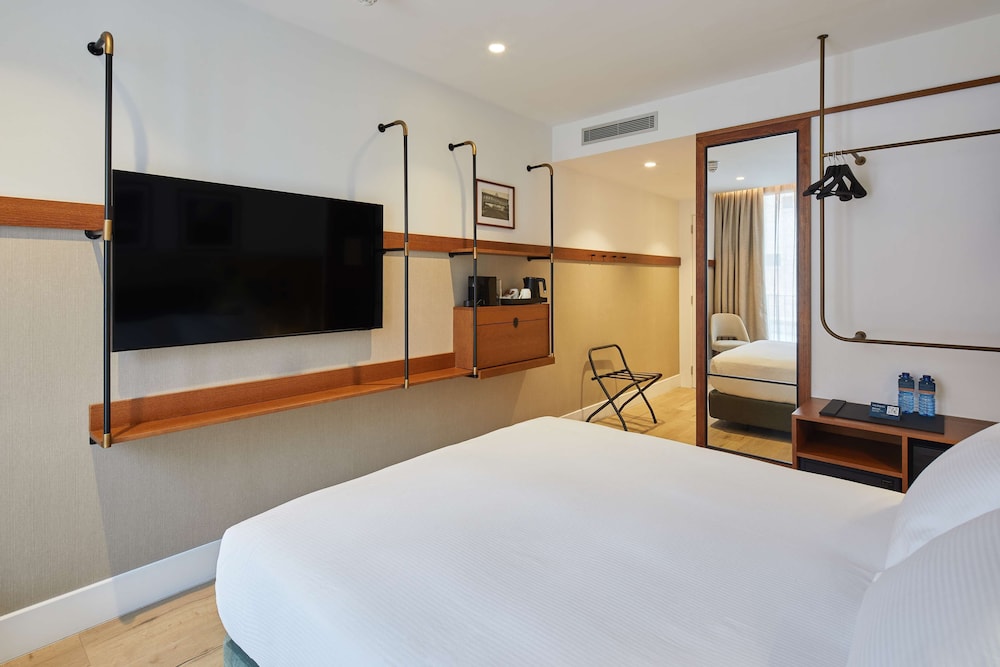 via sants hotel barcelona tapestry collection by hilton