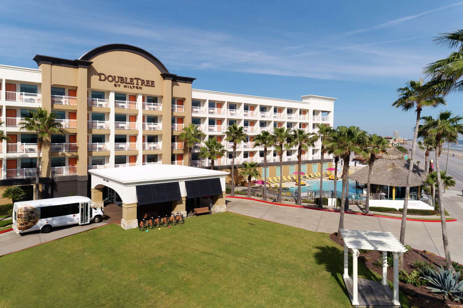 doubletree by hilton hotel galveston beach
