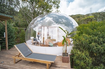 bubblesky glamping guatape