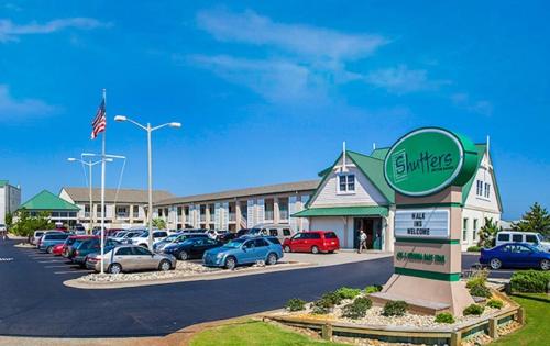 shutters on the banks