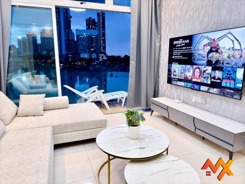 ksl citymall 6 20pax privatelift netflix smart tv75inch ksl