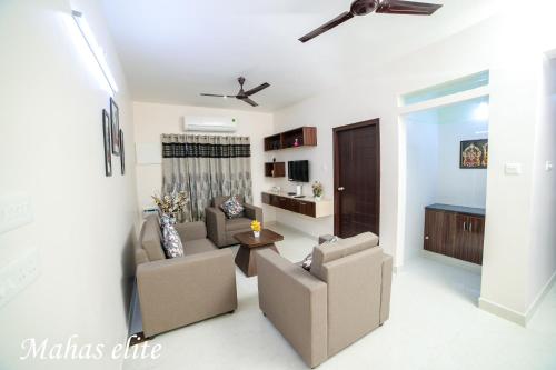 mahas elite by mahas homestays 2bhk flats a c