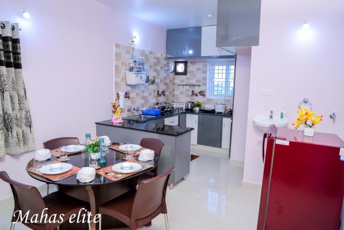 mahas elite by mahas homestays 2bhk flats a c