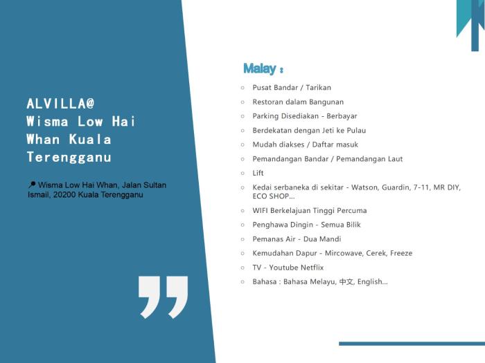 alvilla jalan sultan ismail